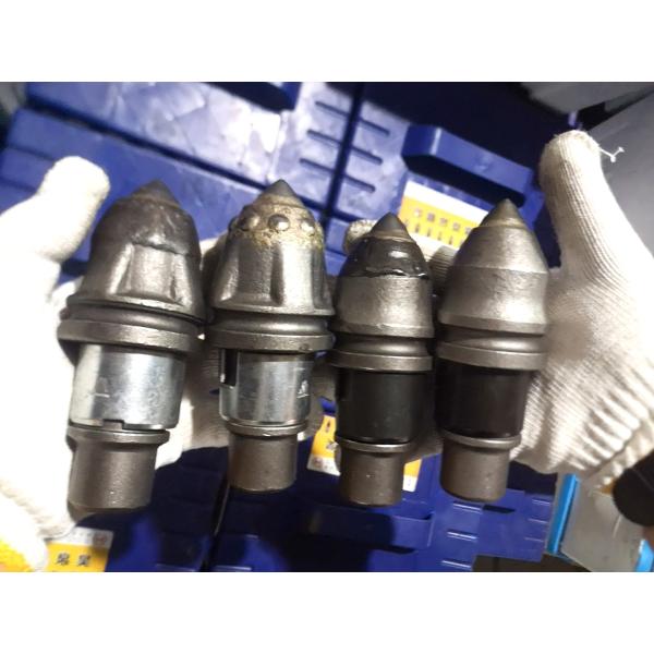 Drill Tool Tungsten Rock Auger Conical Bits Bullet Teeth Holder With Carbide Bits