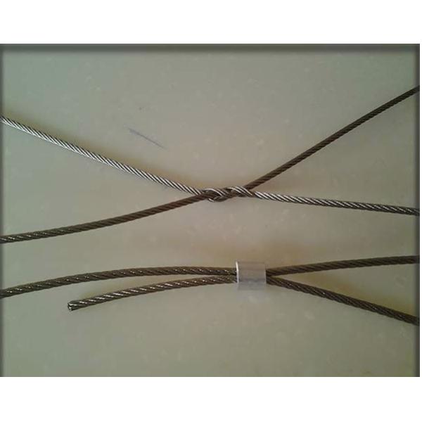 Anping high quantity SS Rope Wire Mesh