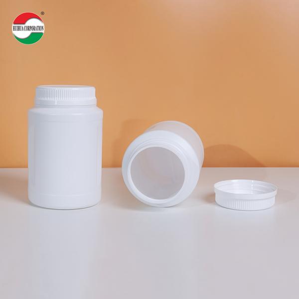 2000ML Clear Plastic Cylinder For HDPE Bottle Recyclable And Damp-Proof For Health Nutritional Products HMD2000-138