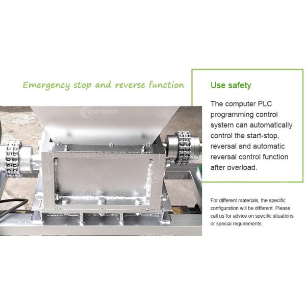 Mini Metal Shredder Double Shaft Plastic Paper Shredder for Small Shredding Needs