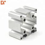 V Slot Structure Aluminium Extruded Sections , Customized Extruded Aluminum