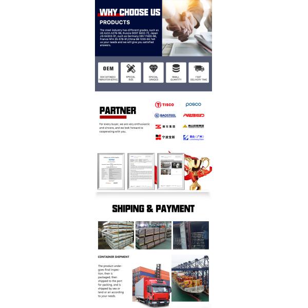 41x21 U Shaped Metal Channel 316l 904 Stainless Steel U Profile