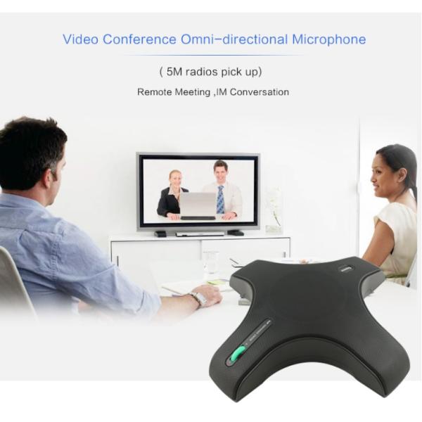 Wireless USB Conference Microphone For Skype , Computer Conference Microphone