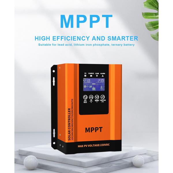 Smart MPPT Solar Charge Controller 60A 12V-96V With Overvoltage Protection