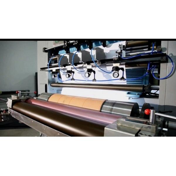 14kw Auto Flexo Ruling Machine From Reel To Pile For Exercise Book Printing And Cutting