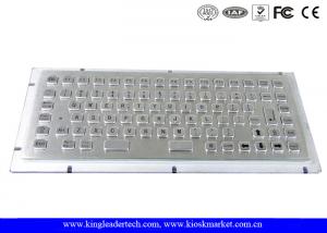 Buy cheap Stainless Steel 64 Keys Industrial Mini Keyboard IP65 Water Resist product