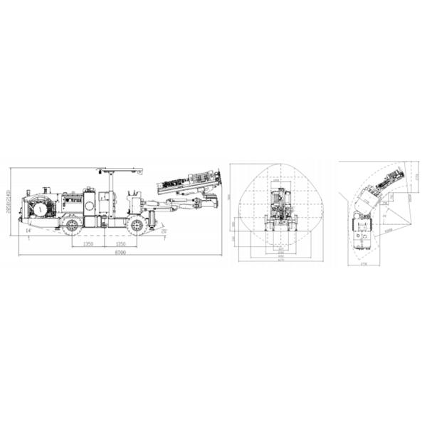 CYTC70H FACE DRILLING + MEDIUM DEPTH DRILLING JUMBO (HYDRAULIC)