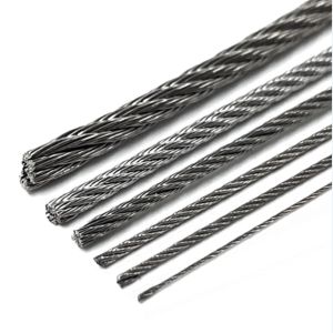 7X7 Stainless Steel 304 Wire Rope for Building Materials