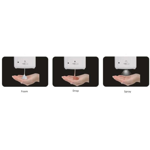 ABS Refillable 1.2L Automatic Hand Sanitizer Dispenser