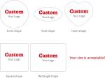 Custom Stickers Personalized Labels, Customized Stickers Image Logo And Text.