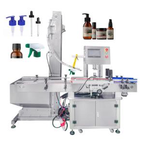 Buy cheap Increase Productivity With Automated Cap Sealing Machine By Four Wheel Capping product