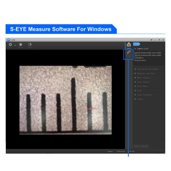 USB2.0 Mouse Measure 5.0M 10x Zoom Digital Microscope Camera