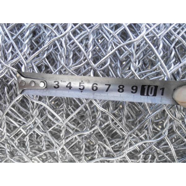Hot dipped galvanized hexagonal opening gabion mesh triple twist hexagonal wire netting double twist hexagonal wire mesh