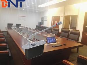 China Embedded Conference Table Gooseneck Microphone With LCD Display on sale