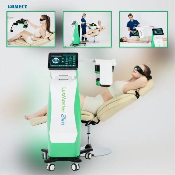 Gomecy Vertical 10D Laser Lipo Green Light MLD Equipment for Body Shaping Fat Burning