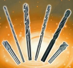 China KM white hss twist drill bit for cutting metal on sale