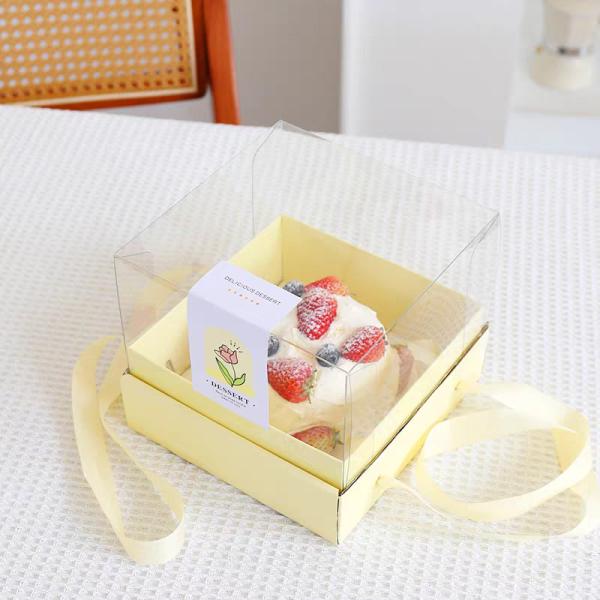 Pantone Offset Printing Cake Packaging Boxes Customizable And Packaging