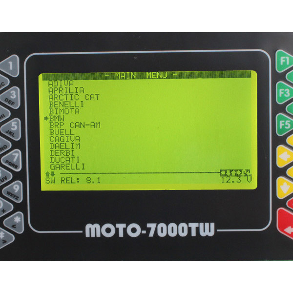 MOTO 7000TW Universal Motorcycle Scan Tool