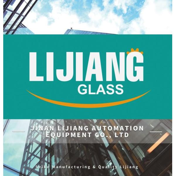 Custom Horizontal Glass Washing Machine with Soft Low e Brushes