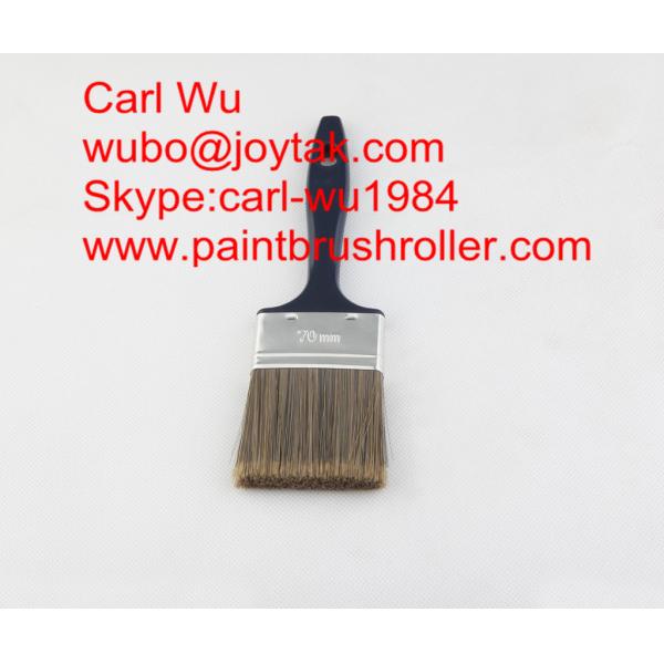 Natural pure bristle Chinese bristle synthetic mix paint brush wood handle plastic handle 4 inch PB-002