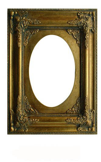 classical wooden picture frame