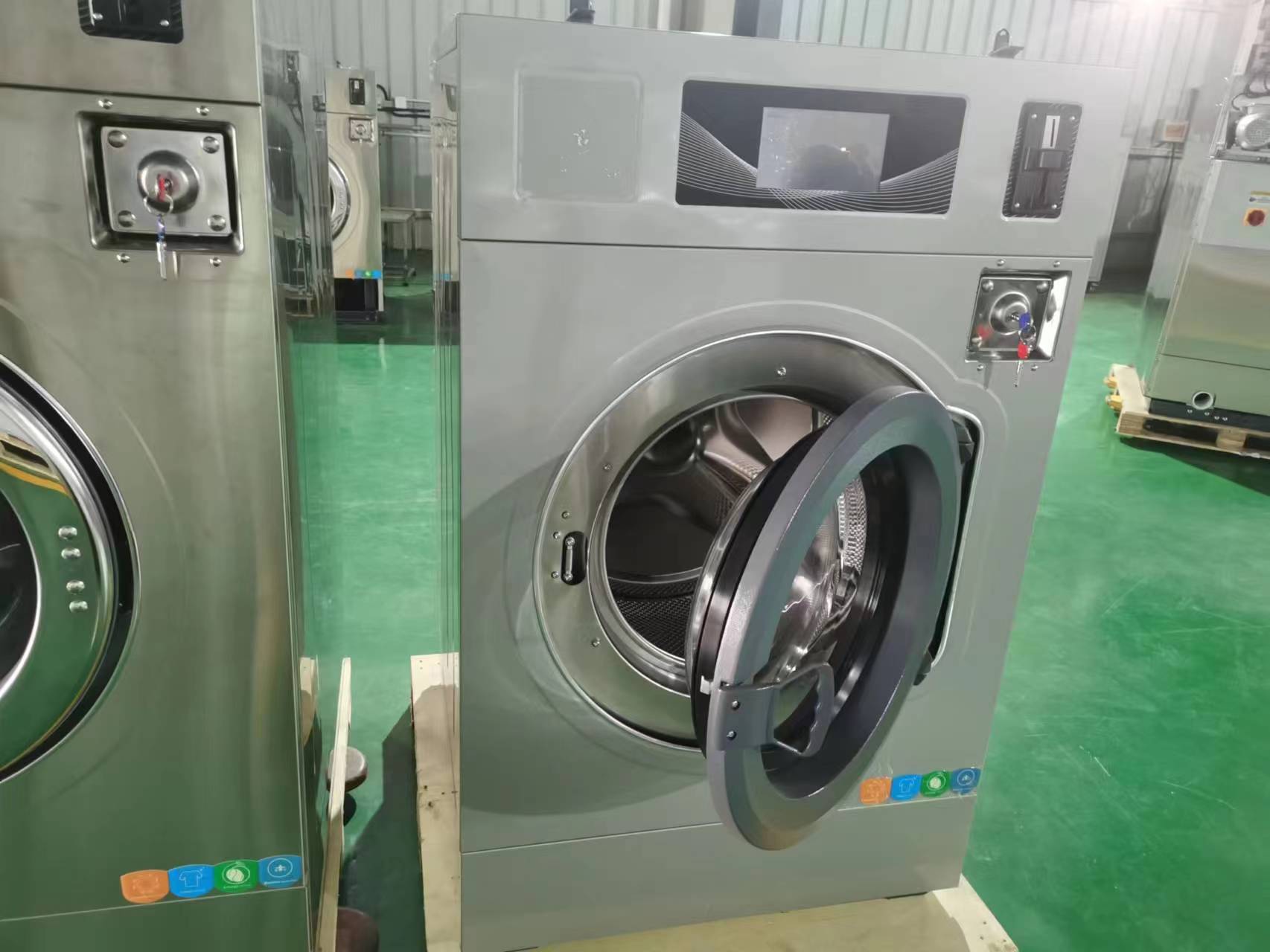 Laundromat Washing Machine 12kg Automatic Washer Extractor for Washing Machine Industrial Using Cylinder Disinfection Function