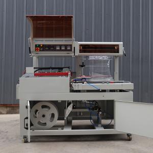 Buy cheap Pneumatic Fully Automatic Shrink Wrapping Machine 0.03 - 0.25mm Film Thickness product