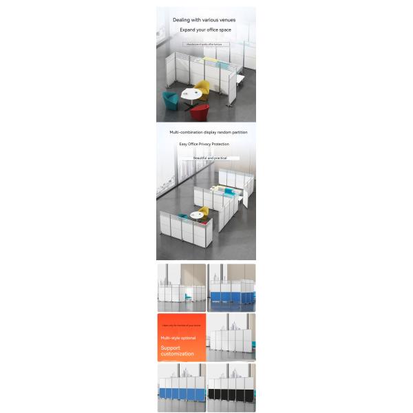 Park Functionality Wear-Resistant Folding Sliding Partition Wall for Customized Office