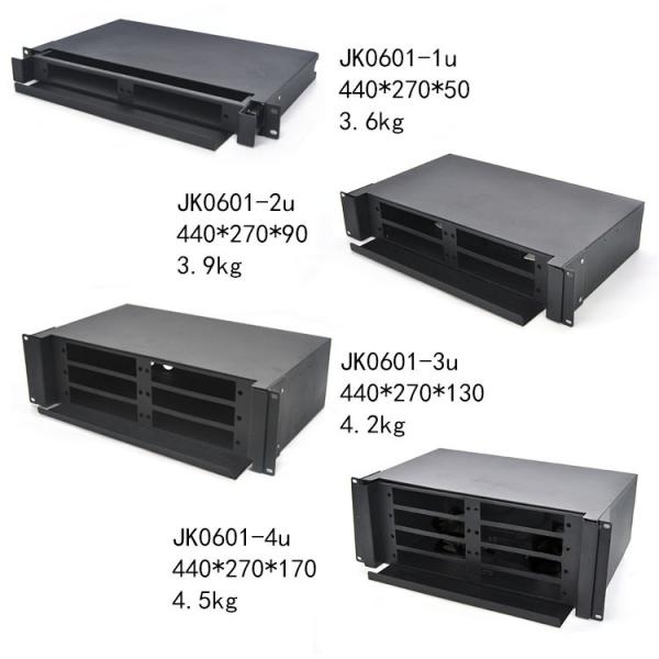 0.9mm 144 Core 72 Port Patch Panel 19 Inch Optical Odf