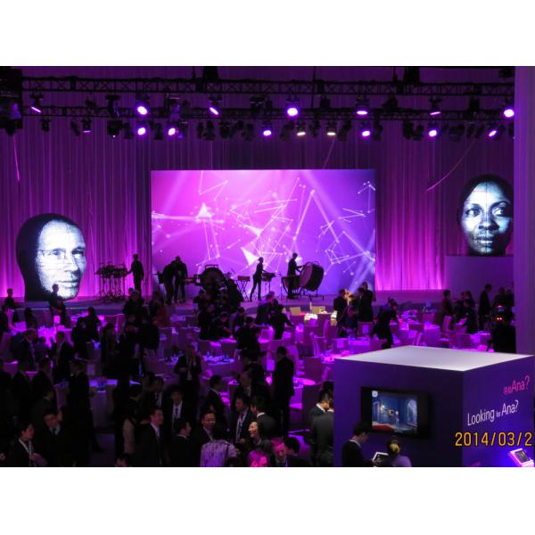 High Brightness Slim Full Color Led Display Advertising With Pixel 3.91mm