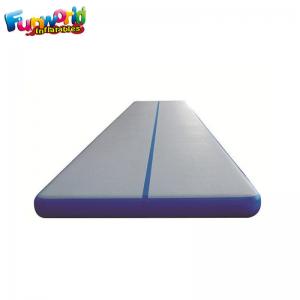 Buy cheap Double Wall Fabric Air Gym Floor Inflatable Air Mat Gymnastics 1 Year Warranty product