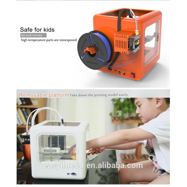 Easythreed fast speed portable entry level 3d printer with wifi function mickey