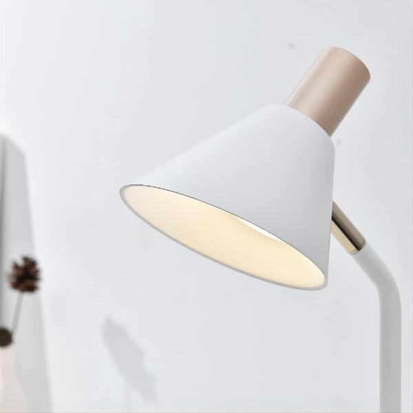 Desk Lamp with USB Charging Port & Type C Outlet for Devices Charging Warm Lights Desk Table Lamps with Wireless Charger