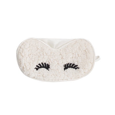 Buy cheap Embroidery Polyester Plush Spa Eye Mask Nap Cover Blindfold product