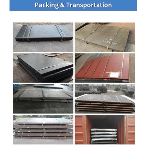 16MnL 16Mo3 Nm550 Wear Resistant Steel Plate 0.6m-3m Width