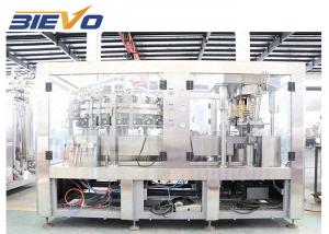 Buy cheap ISO 9001 SUS 304 200ml Can Beverage Filling Machine 6000cph Tin Packing Machine product