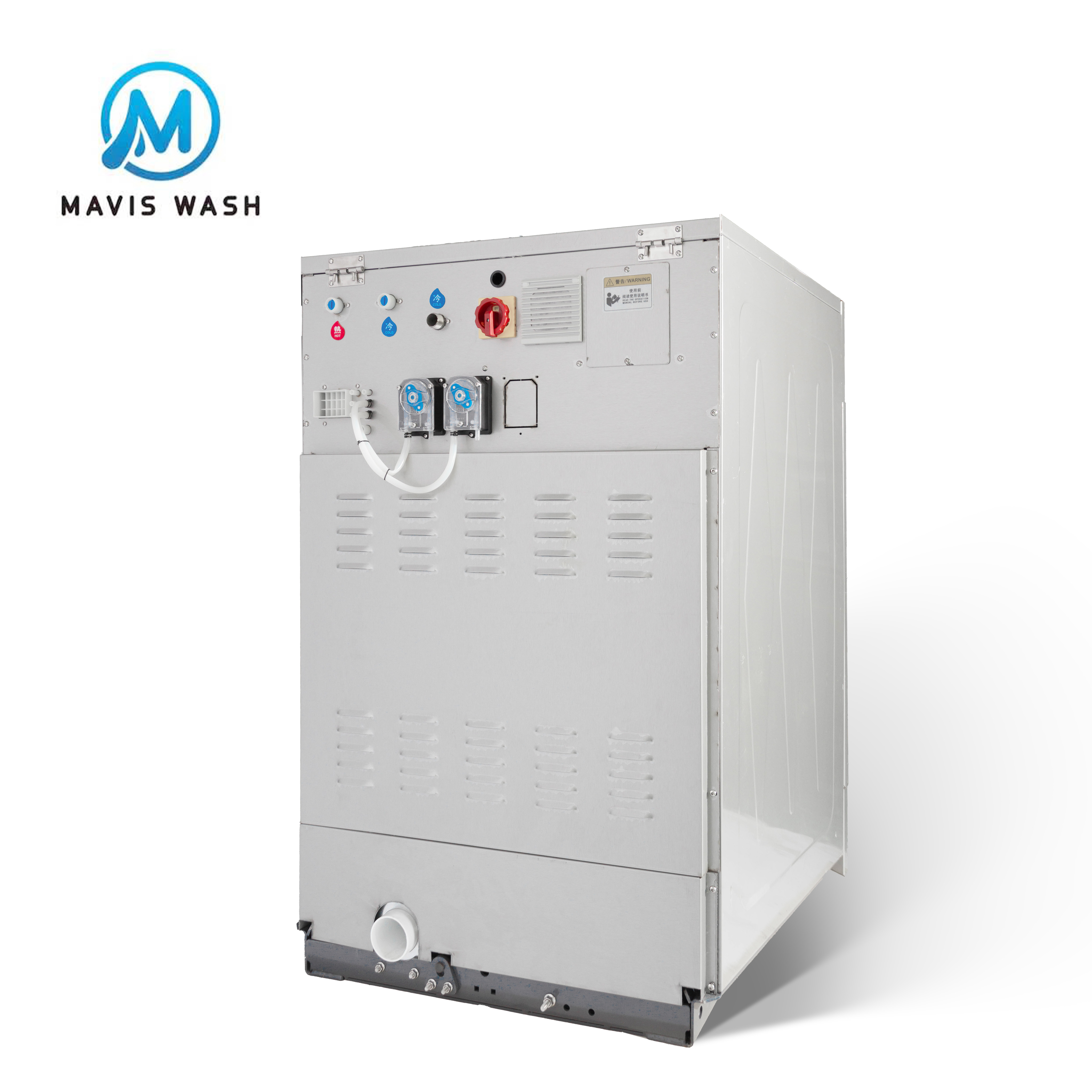 10kg Washer Extractor Soft Mount Fully Automatic Industrial Laundromat Washing Machine for Hotel Dry Cleaning Shop Vessel
