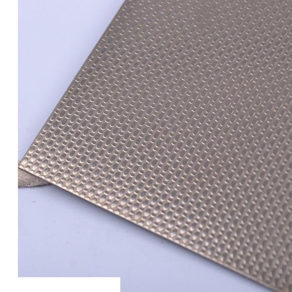 AISI Embossed SS Sheet BA Finish 304 304L 316 4 * 8 1.2mm Thick