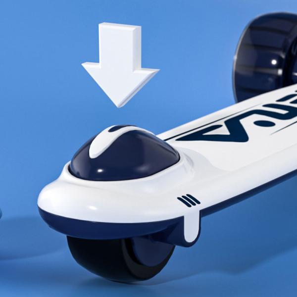 Scooter for Kids Ages 3-12 Foldable Height 4 Adjustable Collapsible Kick Scooter Max Load 200 LBS