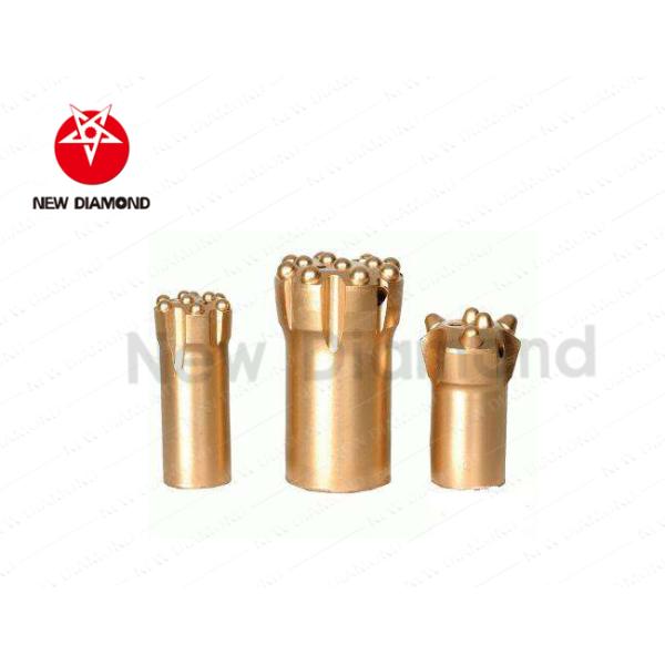 Thread Button Top Hammer Drill Bits With Tungsten Carbide Material