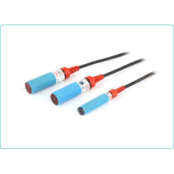 PNP NO NC 2m Sensing 4-wire Cylindrcial Photoelectric Sensors 24VDC Optical Switches