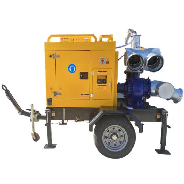 Self Priming Pump Municipal Project Mobile Water Pump High Quality Diesel Engine Irrigation Pump