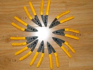 FTTH solution cable stripper rubber-insulated wire stripping tools cable stripper cutter