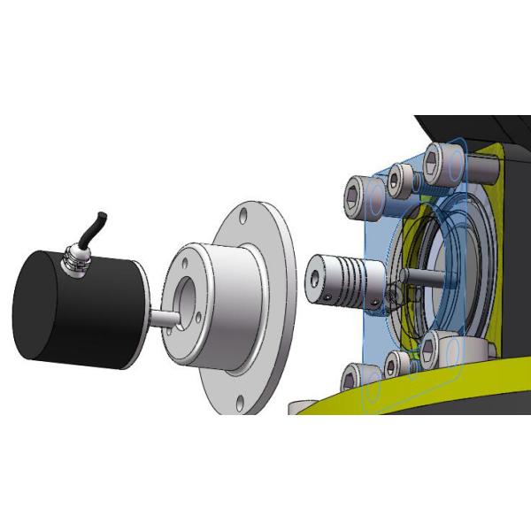 Sde9 Solar Tracker Slew Drive With Encoder Precise Tracking For Antenna And Satellite