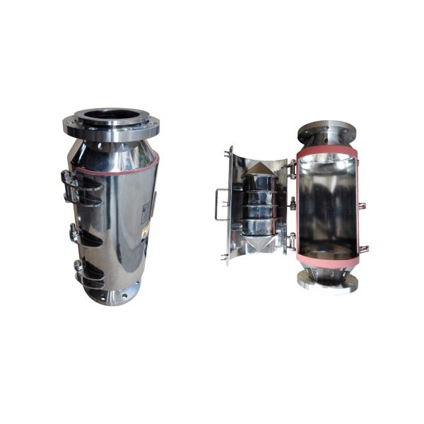 Customized Housing Permanent Bullet Magnetic Separator with High Separation Efficiency