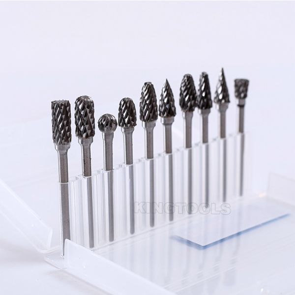 Precision engraving with carbide burr