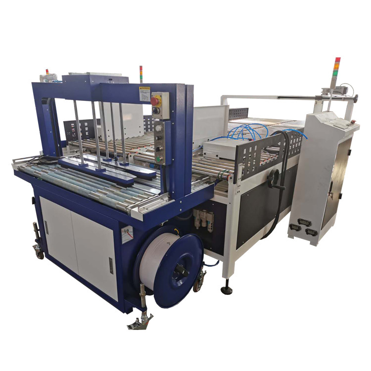 Buy cheap Carton Pp Strapping Bundling 0.6mm Thick Box Binding Machine product