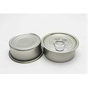 100ml Round Metal Tins With Lids Waterproof Empty Tin Box