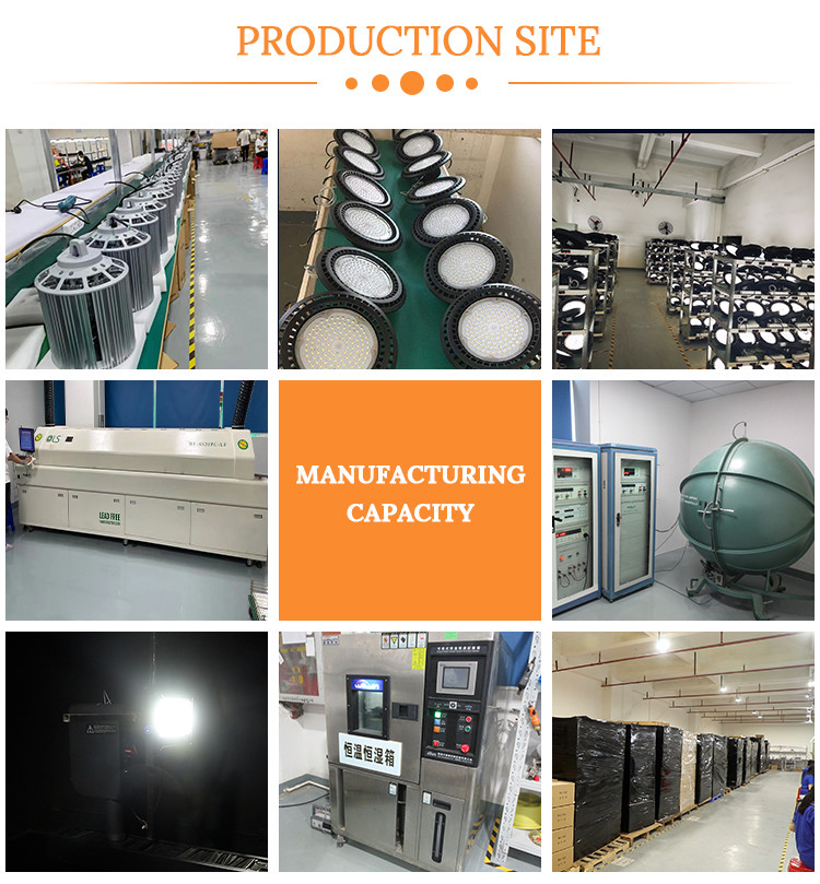 Super Bright High Bay 150w 2835 Led Light Fixtures For Parking Garages