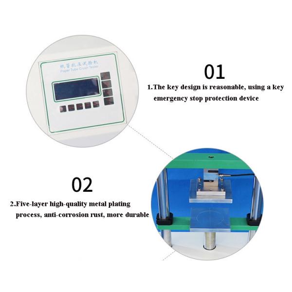 Paper Cup Compression Tester Paper Tube Compressive Strength Tester